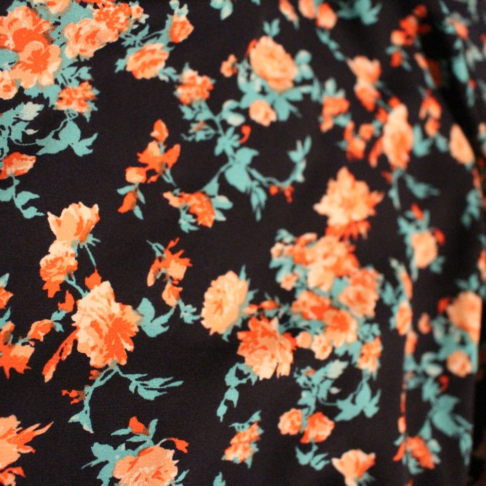 WAYF Nordstrom Floral Faux Wrap Dress - Picture 5 of 8